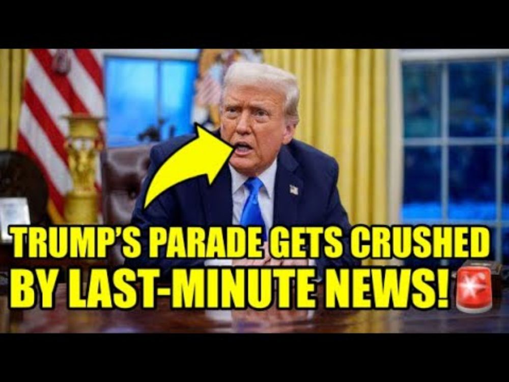 Trump Gets Awful LAST-MINUTE NEWS About His Birthday PARADE🚨