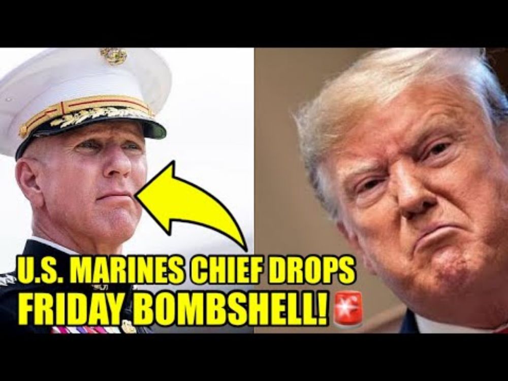 U.S. Marines COMMANDER Drops FRIDAY Trump BOMBSHELL🚨