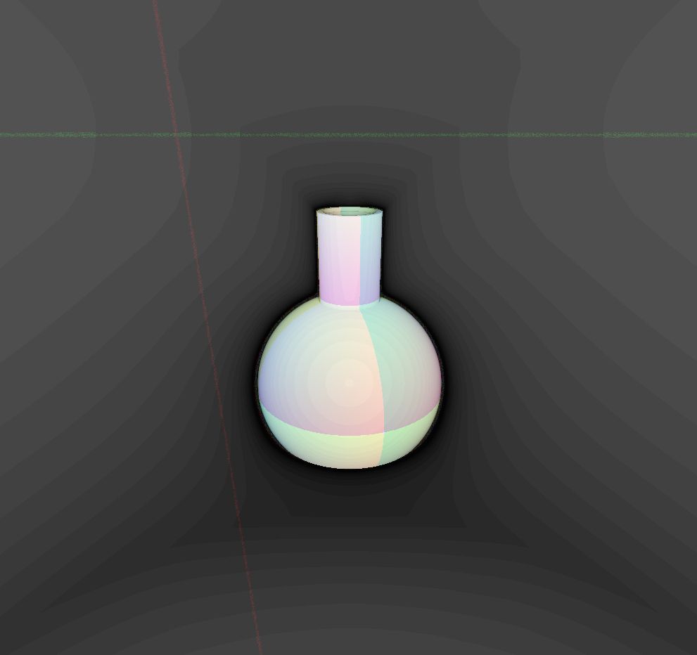 3d model of potion