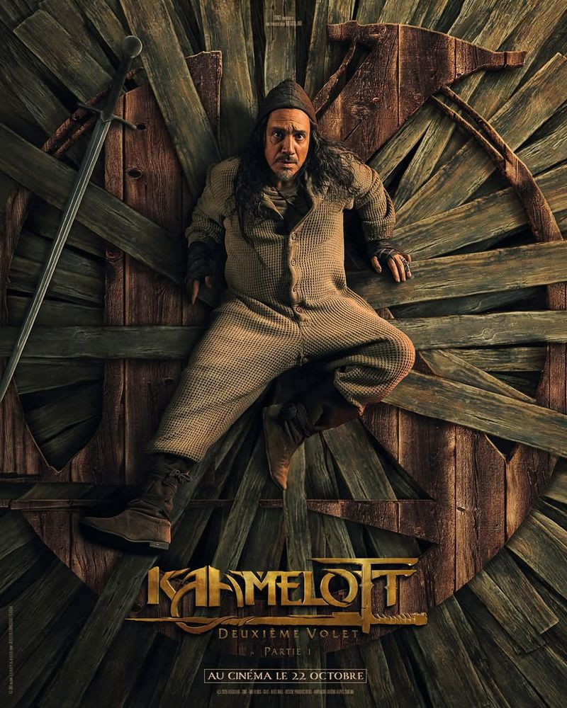 L'affiche du prochain volet de Kaamelott avec Alexandre Astier.
