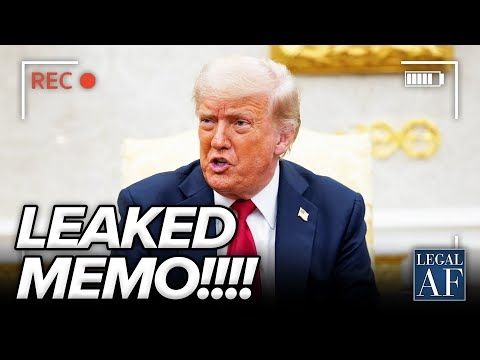 LEAKED Memo BLOWS UP Trump's ENTIRE Scheme