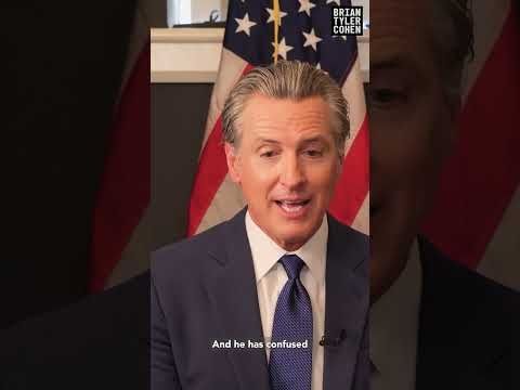 Newsom: "He's caught red handed. He's in the files"