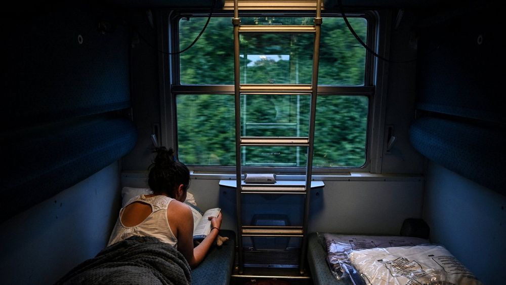 En 2021, le train de nuit reliant Nice à Paris a fait son grand retour en France, après avoir été arrêté fin 2017 pour des questions de rentabilité. ©AFP