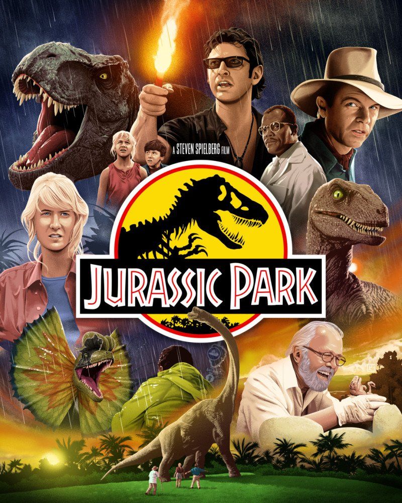Jurassic Park Special Edition Bluray Art