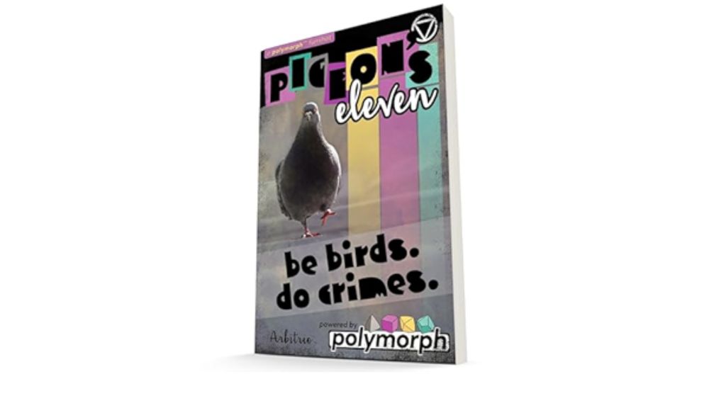 Amazon.com: 9th Level Games: Pigeon's Eleven - RPG Book, Be Birds - Do Crime, Polymorph, Narrative Heist Tabletop Roleplaying Game, Ages 13+, 2-6 Players, 60 Min : Toys & Games