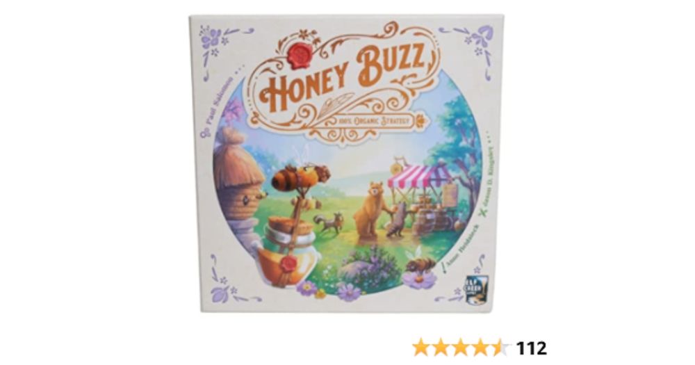 Amazon.com: Goliath Honey Buzz Board Game - Tile Placement Strategy Game Wooden Components, 1-4 Players, Ages 10 and Up : Video Games