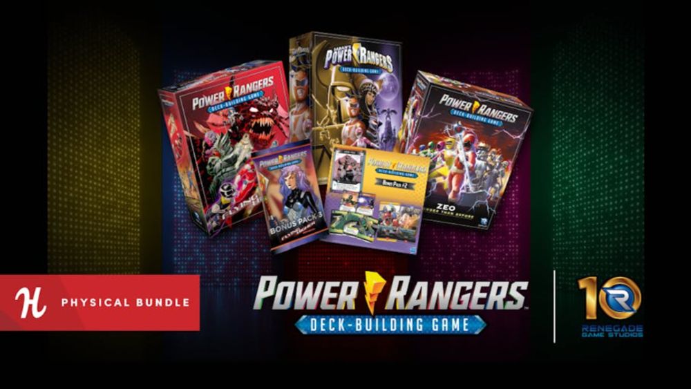 Humble Physical Game Bundle: Power Rangers Deck-Building Game Collection