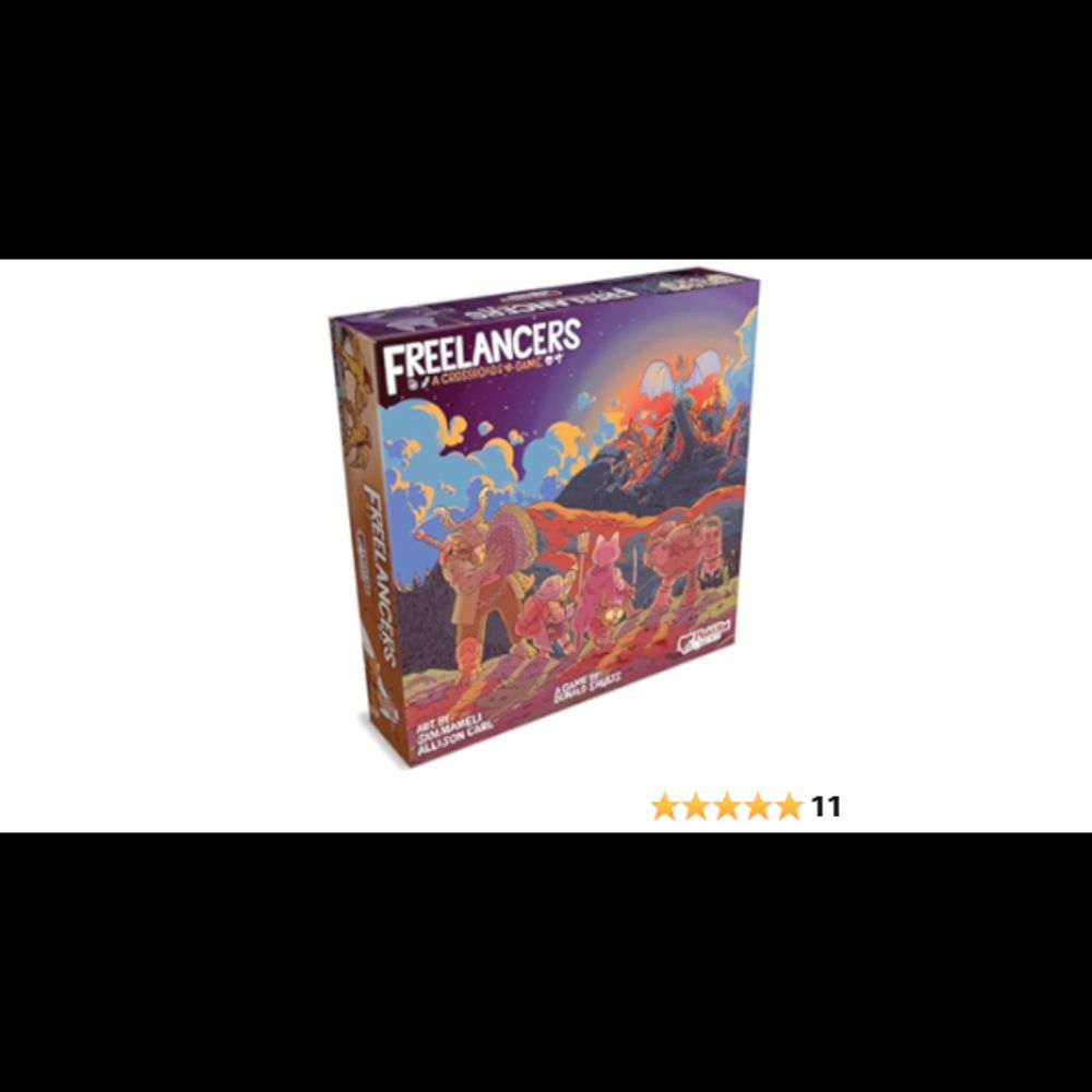 Amazon.com: Freelancers Board Game - Dive into a Post-Apocalyptic Gig Economy! Narrative Adventure G...