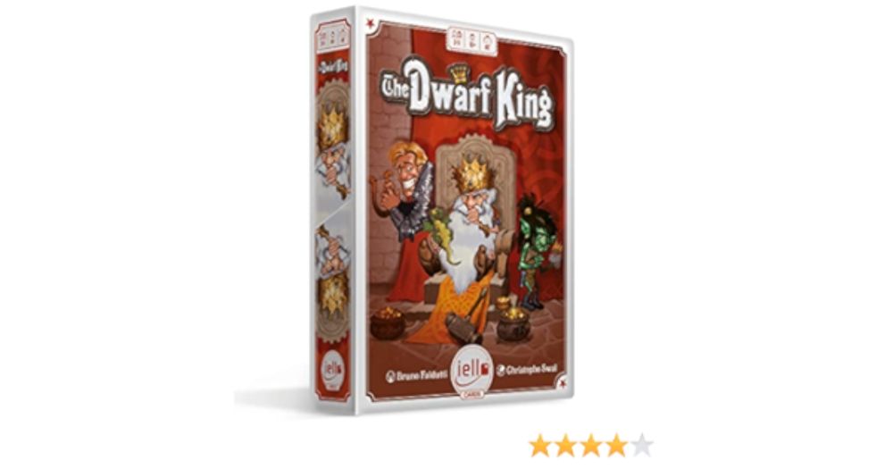 Amazon.com: IELLO: Dwarf King - Trick-Taking Card Game, Ever-Changing Winning Conditions, Family Ages 10+, 3-5 Players, 40 Min : Toys & Games