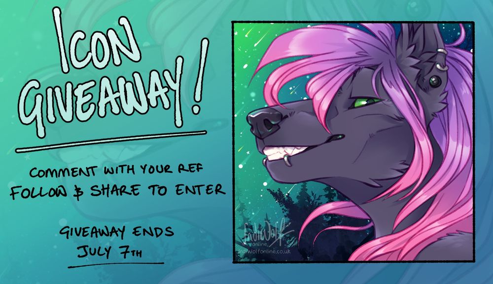 Icon giveaway! Comment with your ref. Follow and share to enter. Giveaway ends July 7th