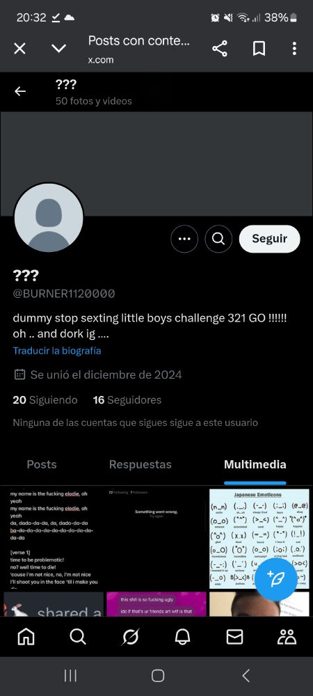 user who showed screenshots.