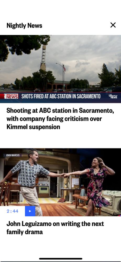 Shooting in Sacramento at an ABC station