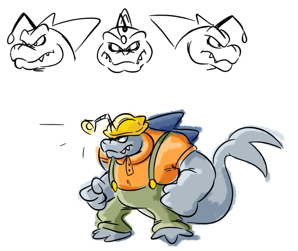 My OC Monty dressed in a mining outfit