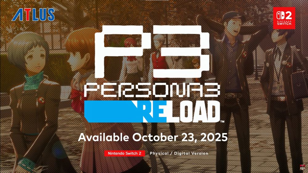 Persona 3 Reload for Switch 2