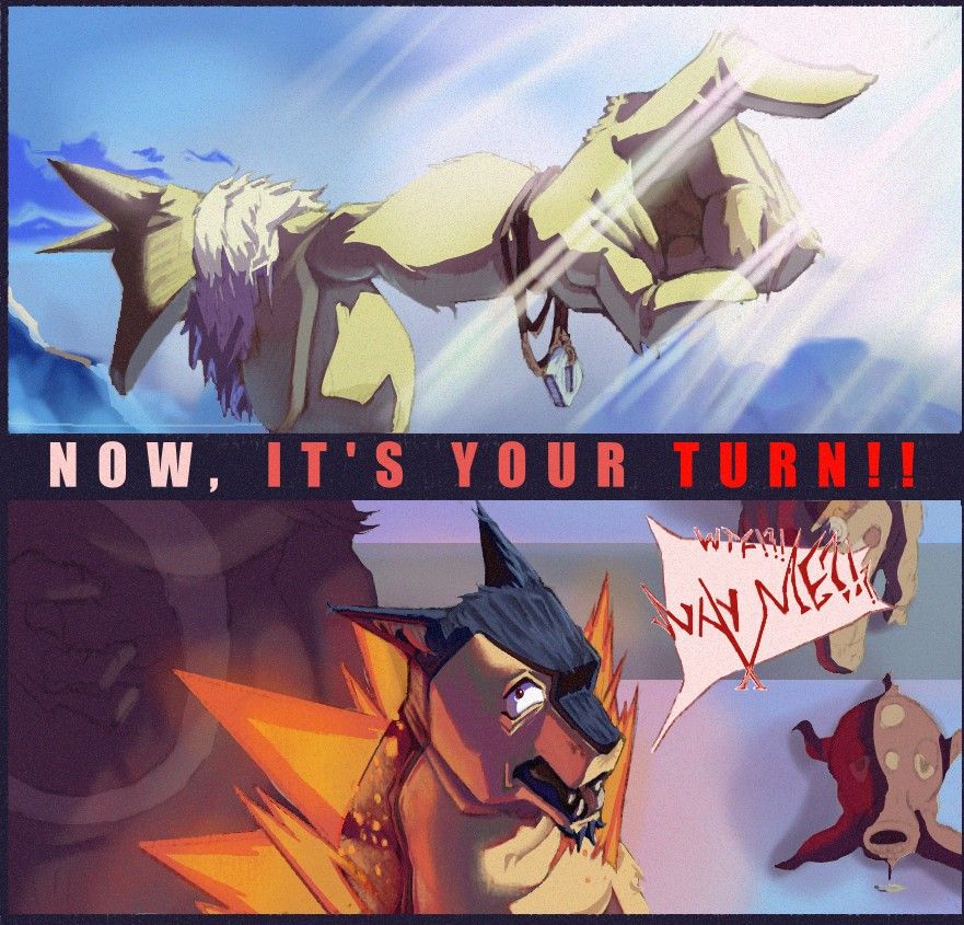 Hypno: Now is your turn!
Typhlosion: Bro... what?!