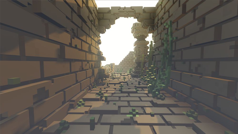 Ancient Ruins during dawn