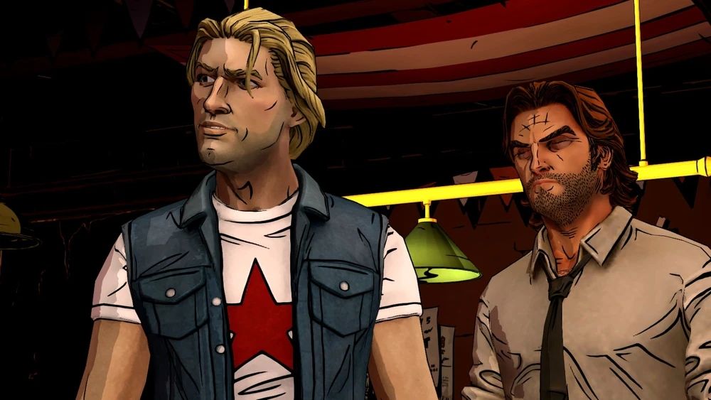 Jack and Bigby in The Wolf Among Us