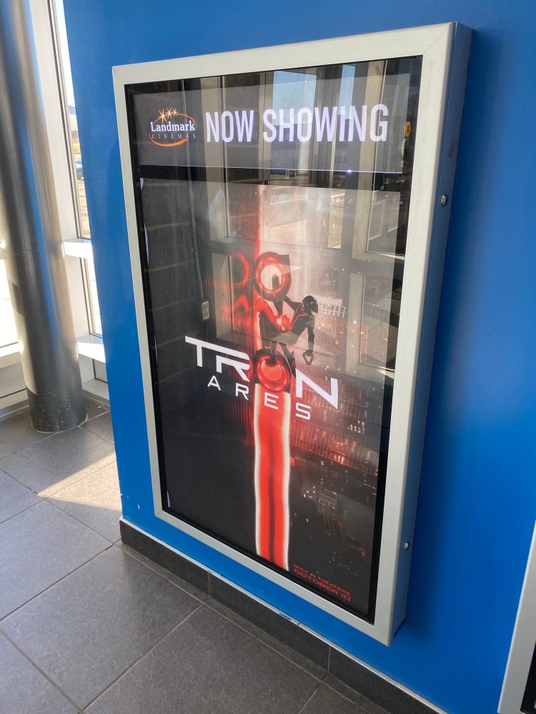 The Tron Ares movie poster. 