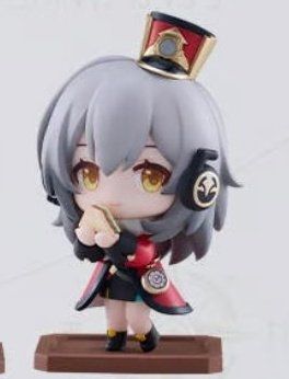 Stelle mini figure eating a sandwich 