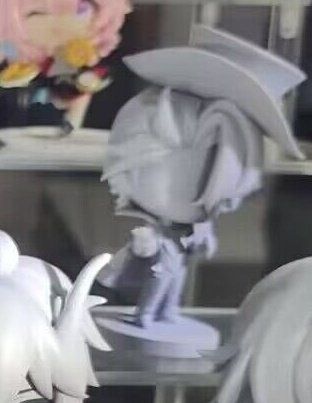 Sampo mini figure prototype. He's dressed like a magician, just like in his BP icon 