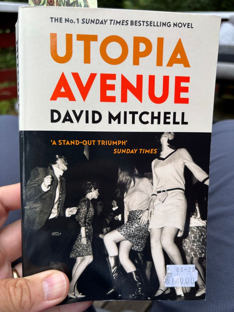  «Utopia Avenue» by David Mitchell