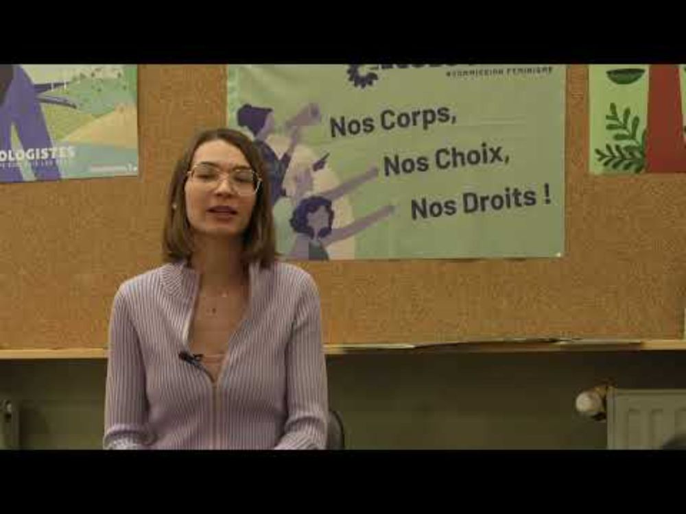 🌿 Voix des Femmes d’Aquitaine, Pouvoir d’Agir 💜 Emma Chevalier, Secrétaire des Jeunes écologistes