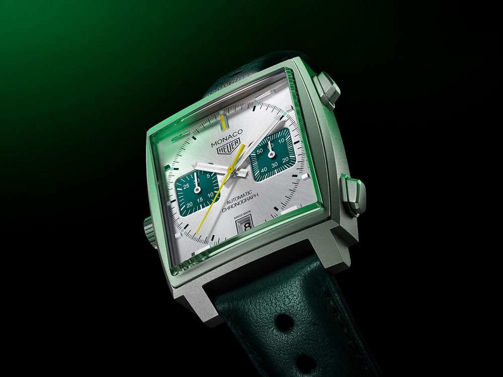 TAG Heuer's Latest Monaco Chronograph Racing Has Us Green with Envy | Man of Many