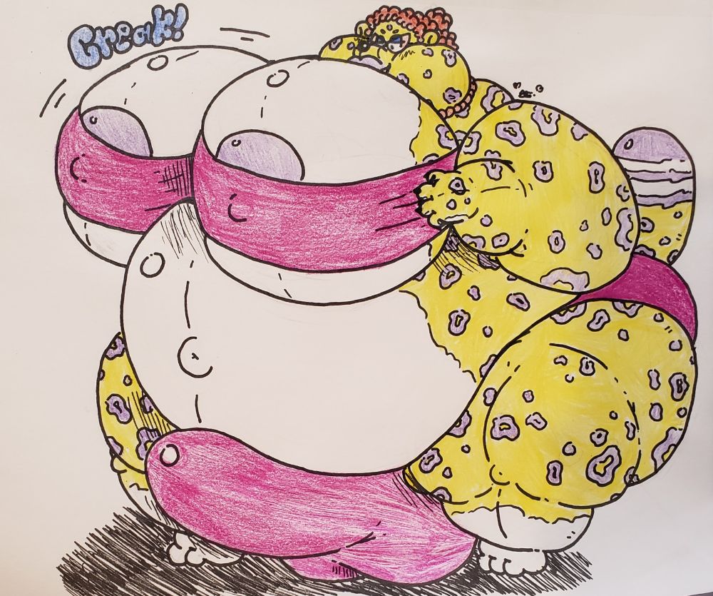 She's very happy about her top and bottom~