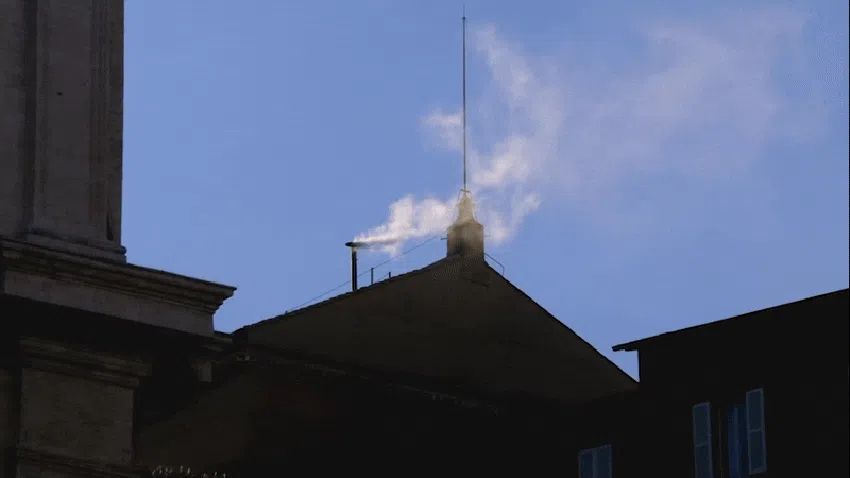 White smoke signal 