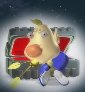 Louie’s orange eyes