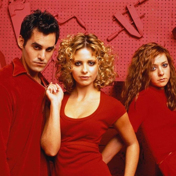 Buffy, Xander and Willow.
