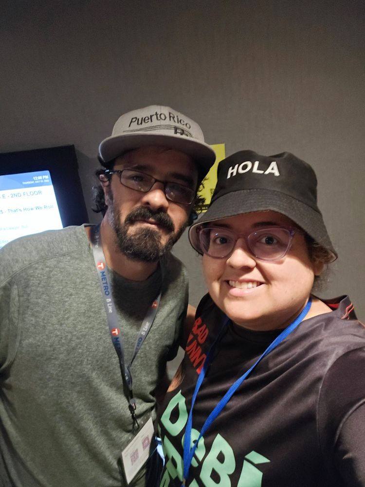 Selfie of Peter and Jenna 