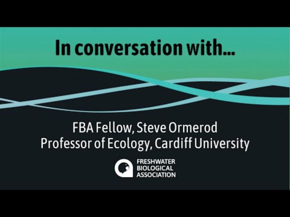 In conversation with Steve Ormerod at the FBA Annual Scientific Meeting 2025