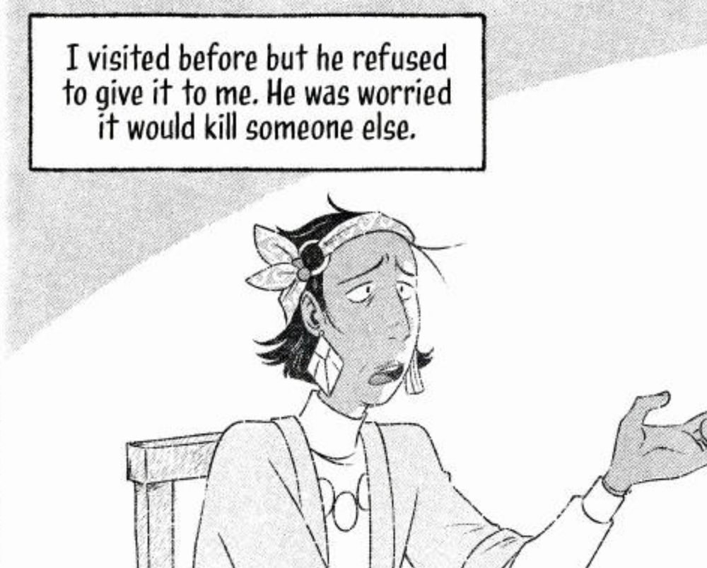 snip of a page from Jey Pawlik’s THE CURSE EATER