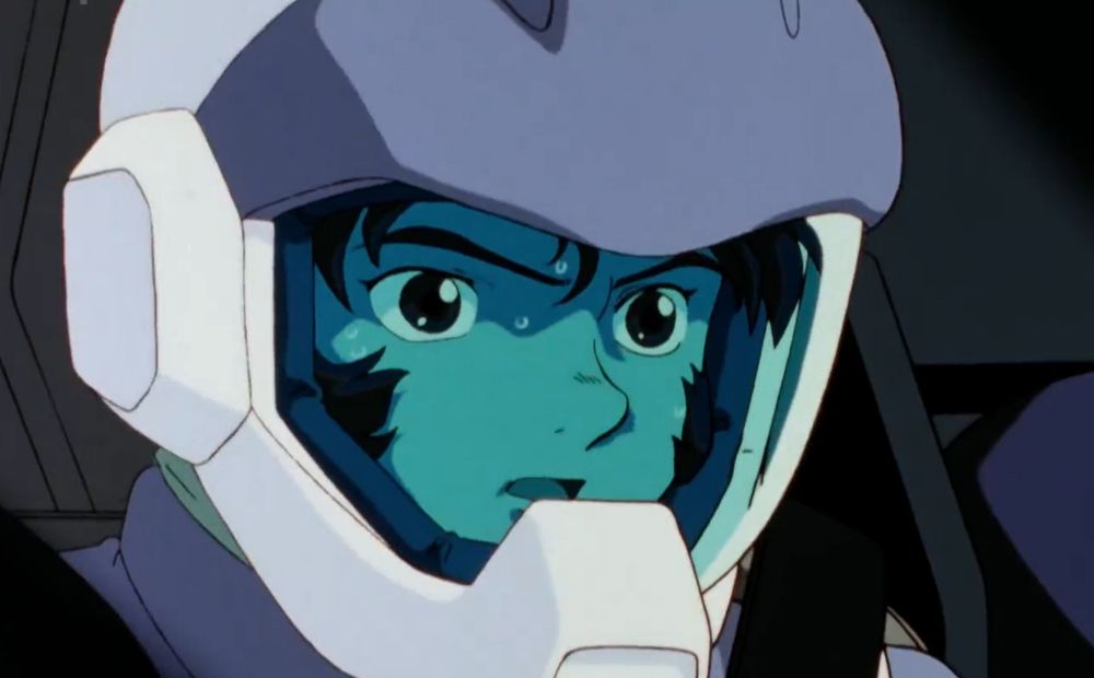 younger jamil neate in his pilot suit