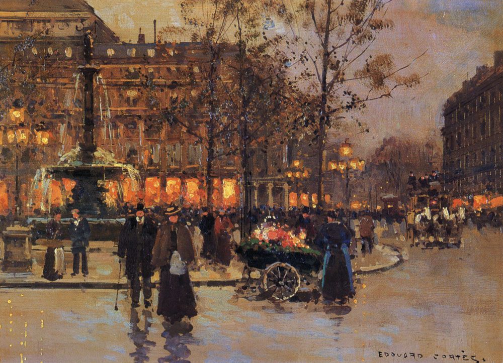 Edouard Cortes  
Place du Theatre de la Comedie Francaise