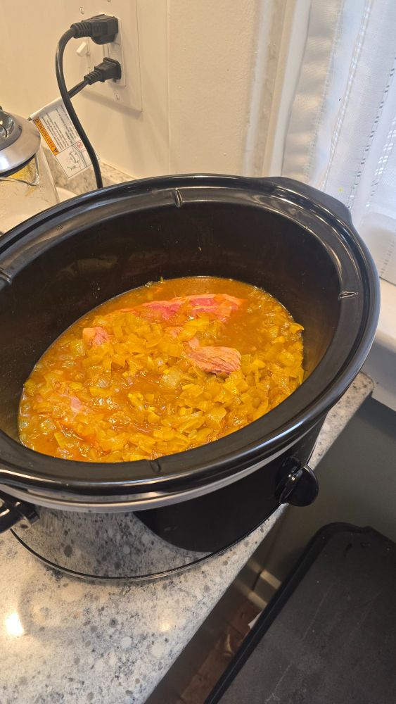 lamb stew in a slow cooker