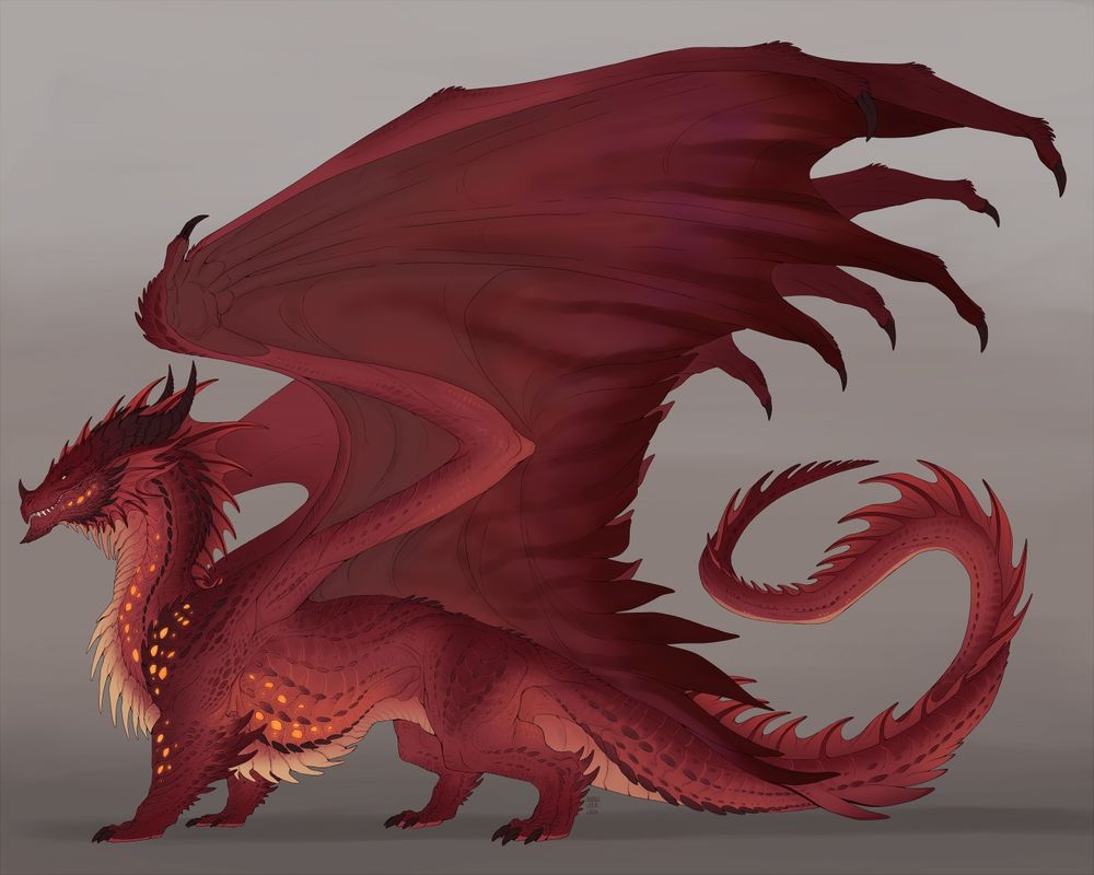 DnD red dragon lady! 