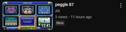 peggle 87
AR
5 views · 11 hours ago
New