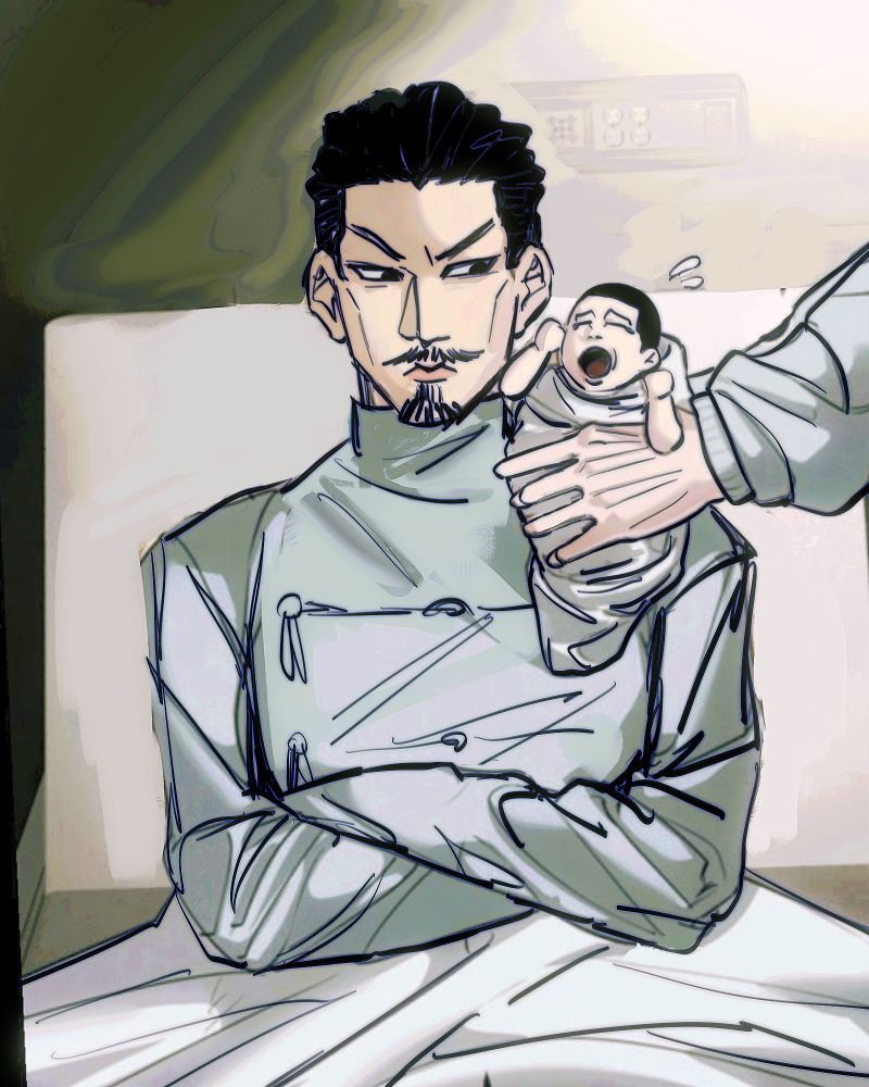 Tsurumi gives birth to Ogata