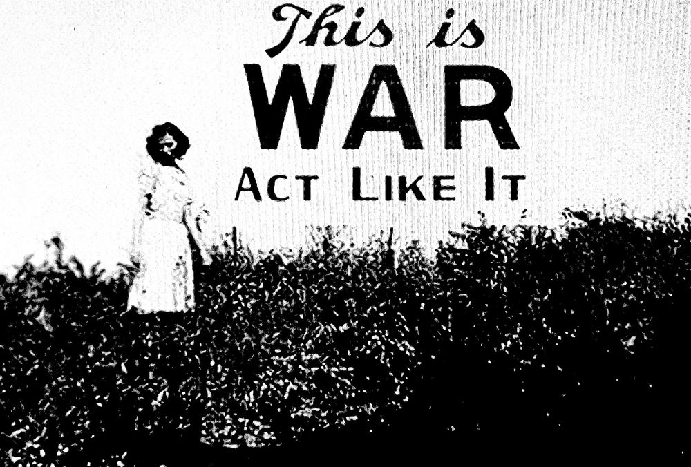 Image of woman on hillside with the words 
