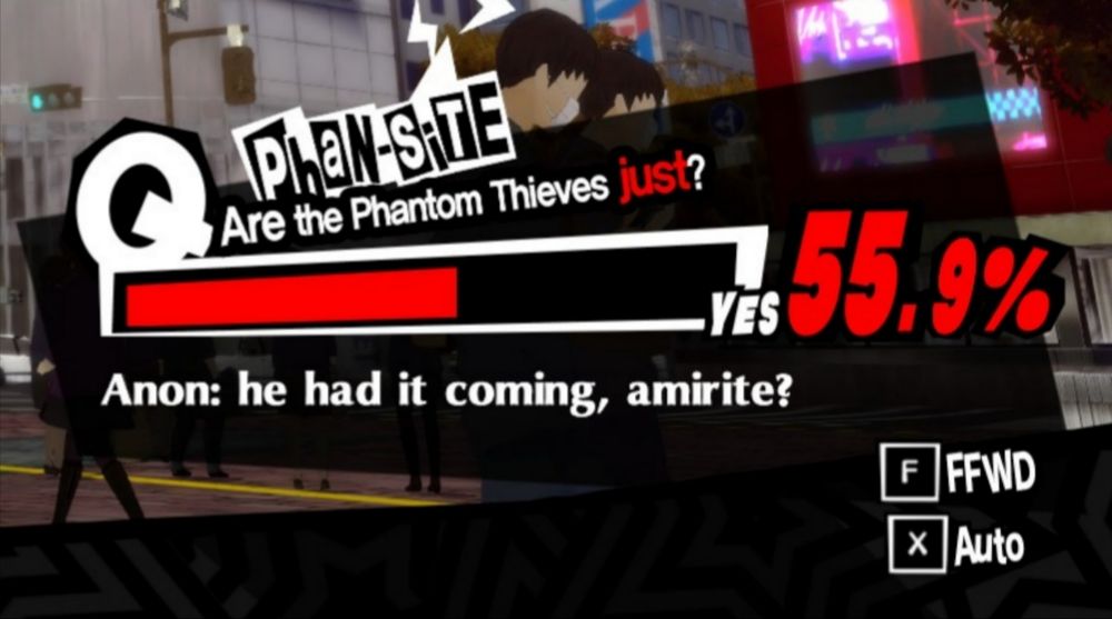 he had it coming, amirite?"