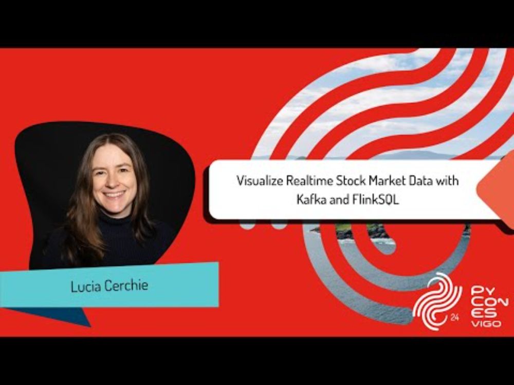 Lucia Cerchie - Visualize Realtime Stock Market Data with Kafka and FlinkSQL