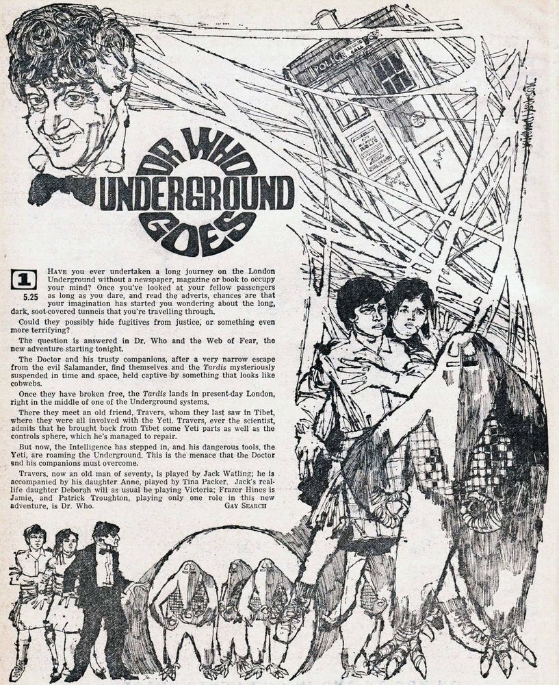 A Web of Fear illustration