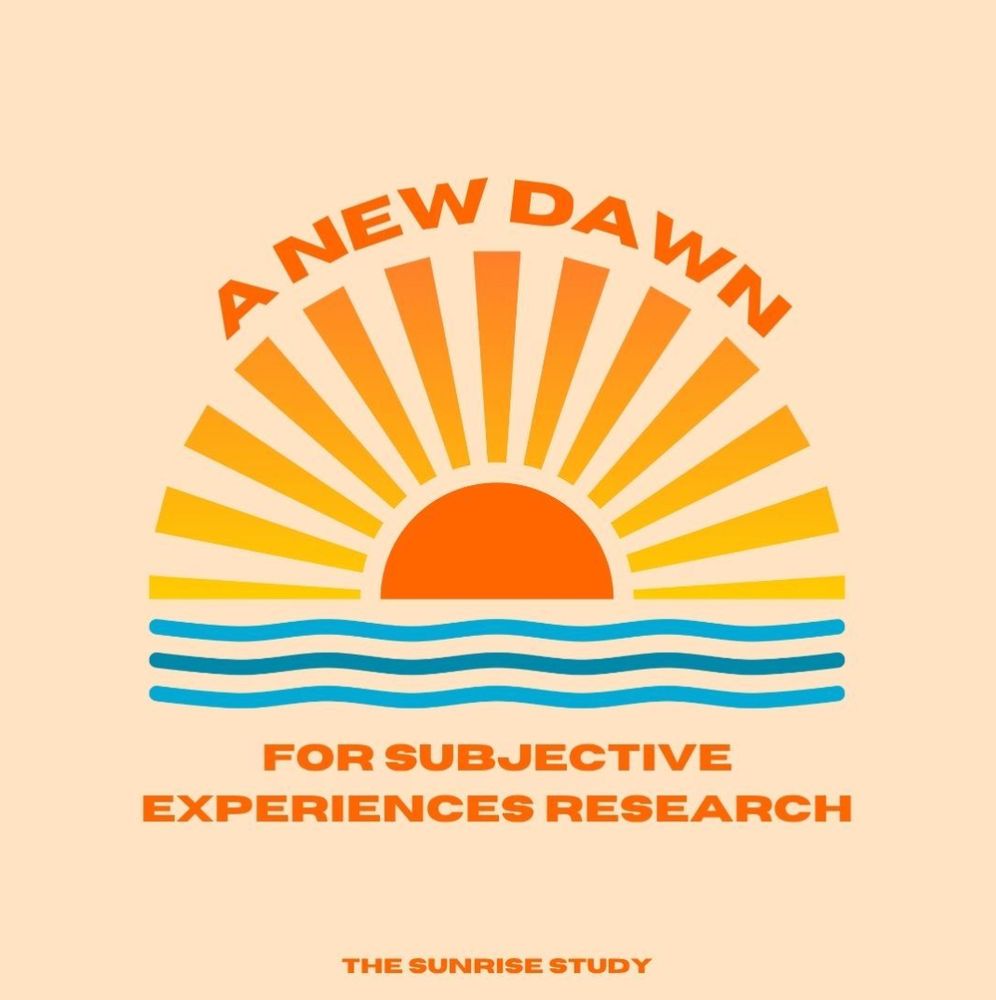 Sunrise study logo: a graphic of the sun rising over a sea