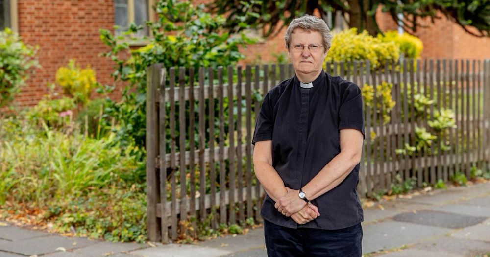 A reverend says “selfish” drivers are disrupting funerals at a Darlington church by moving bollards so they can park.