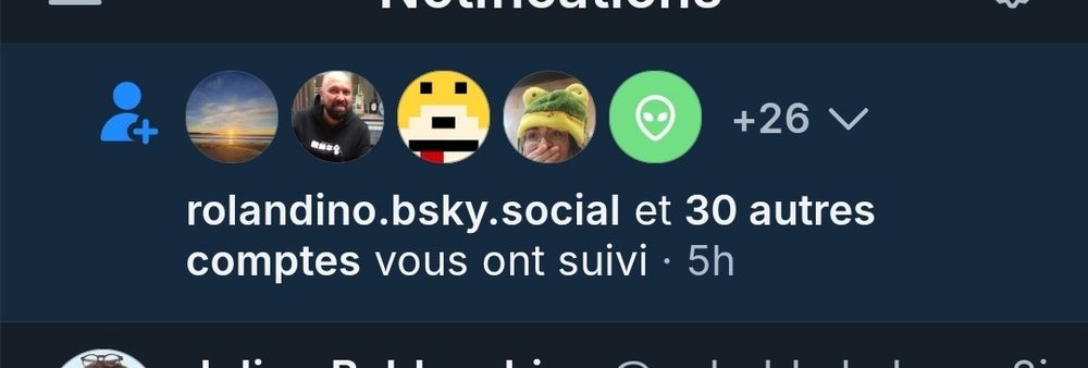 30 derniers abonnés