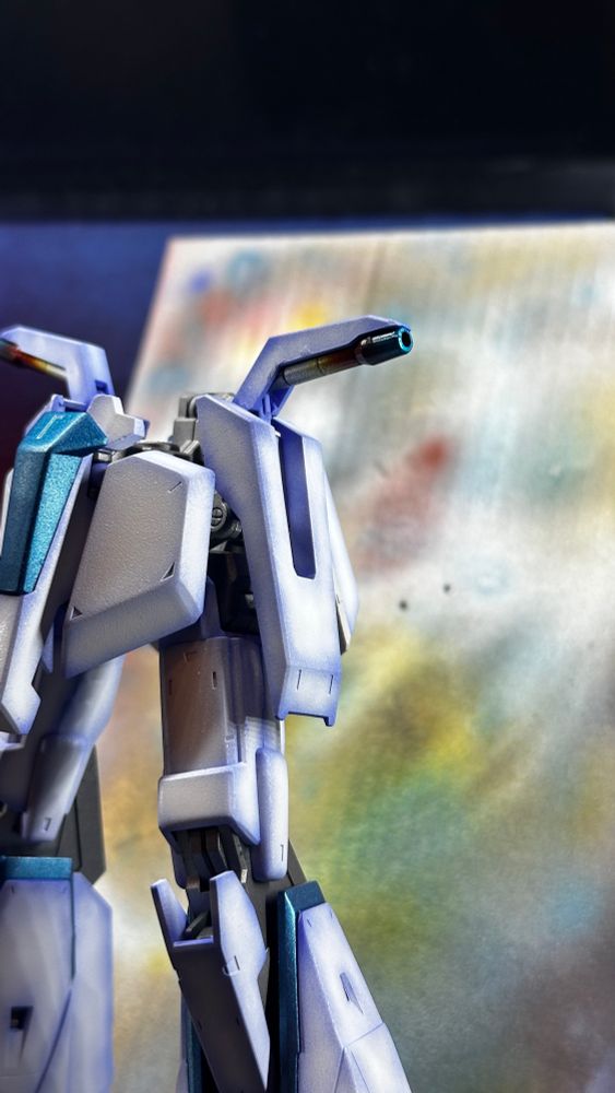 Zeta Gundam hip armor with extended cannons