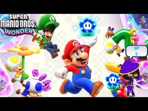 MAN I LOVE WATER STAGES THERE SO FUN*GREAT_HERO_KUURU PLAYS MARIO WONDER