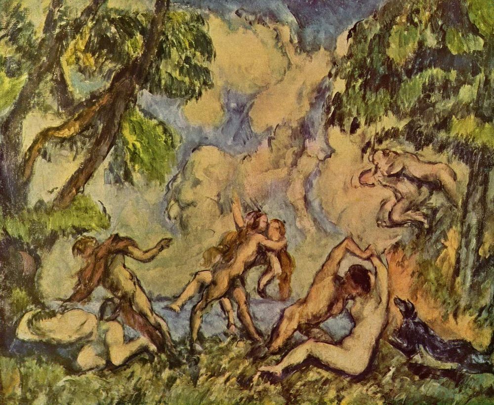 Bacchanalia. The Battle of Love